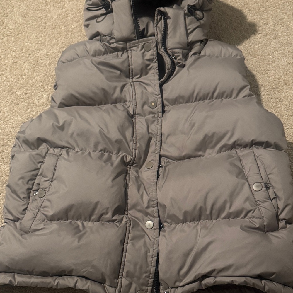 Quince Kids Charcoal Puffer Jacket